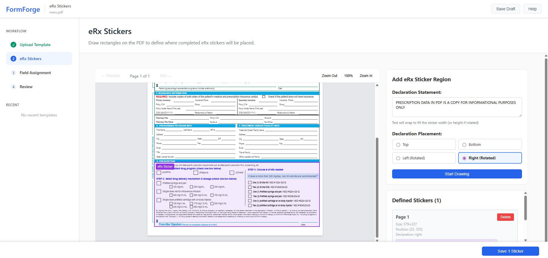 FormBuilder screenshot